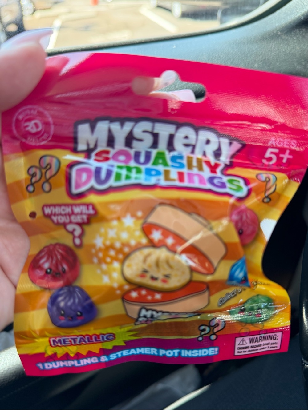 Mystery Squashy Dumplings Bun Bao Squishy METALLIC Collectible Mini Toy
Brand ne